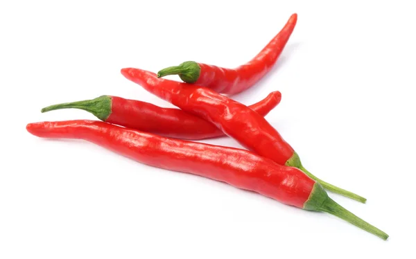 Shiny red chilies — Stock Photo, Image