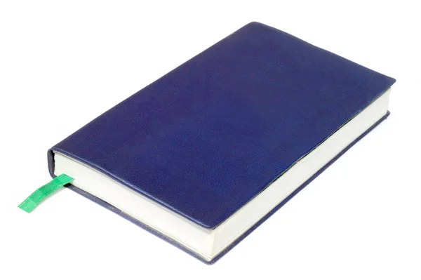 Blaues Tagebuch — Stockfoto
