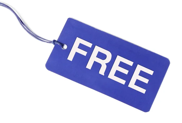 Free tag — Stock Photo, Image