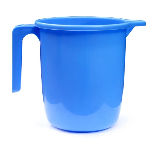 Plastic bathroom mug — Stock Photo, Image