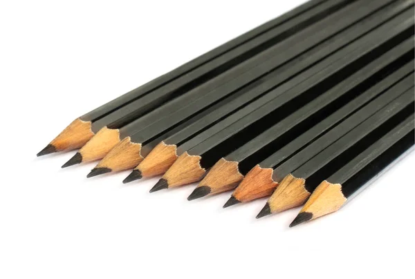 Ołówki drewniane — Zdjęcie stockowe