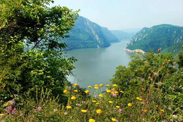 Danube canyon — Stock Photo, Image
