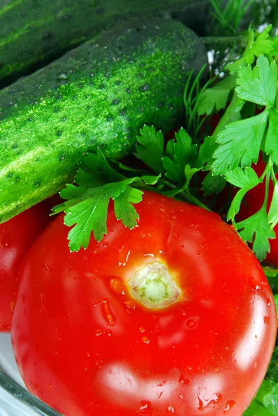 Lákavá čerstvá zelenina — Stock fotografie
