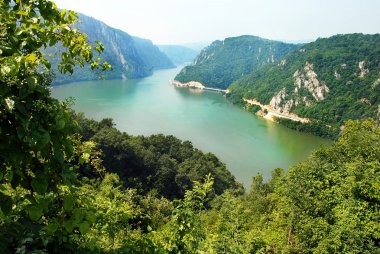 Danube canyon clipart