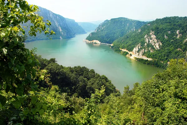 Donau canyon — Stockfoto