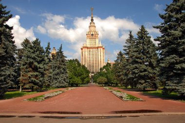 Moscow state university clipart