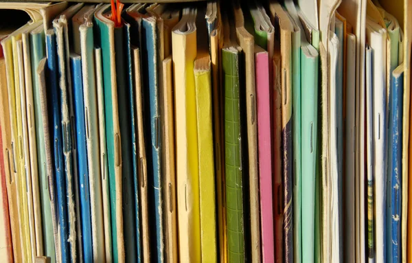 Renkli kitap kapakları — Stok fotoğraf