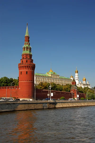 在莫斯科的克里姆林宫塔 — 图库照片