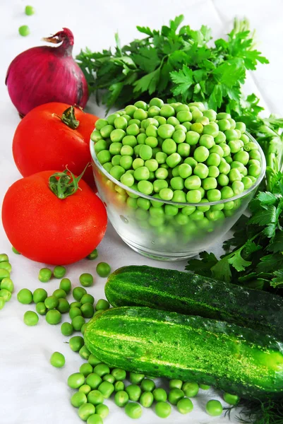 Apetycznie świeże warzywa — Zdjęcie stockowe