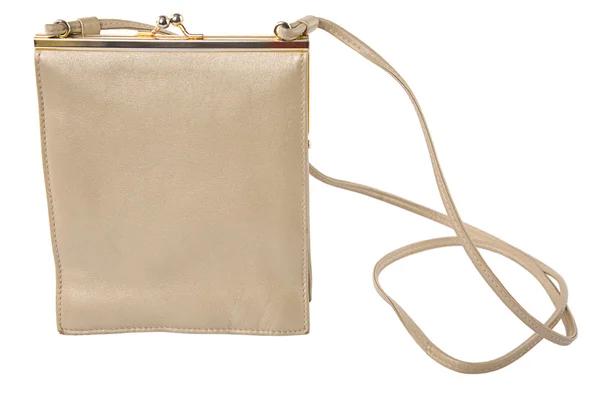 Vintage beige Damentasche — Stockfoto