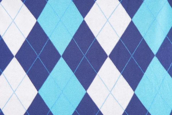 Tissu de fond bleu et turquoise — Photo