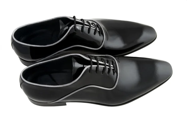 Black man shoes — Stock Photo, Image