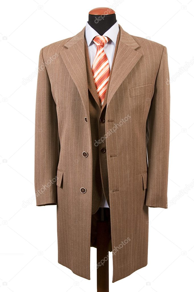 Elegant suit, business fashion