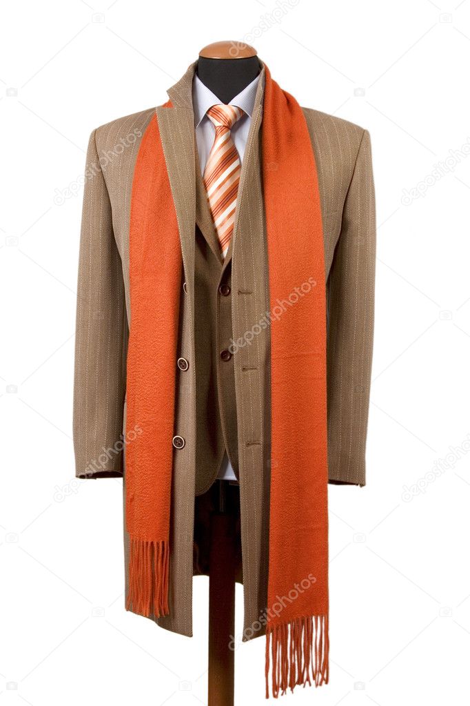 Business fashion, elegant suit