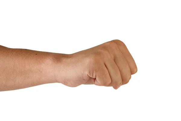 Az ember kezét ököl — Stock Fotó