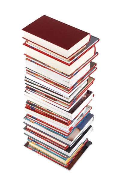 Pilha de livros de alta — Fotografia de Stock