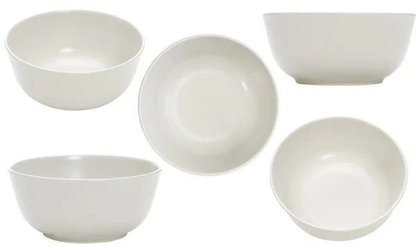 Five point of view of empty bowl — Stock Photo, Image