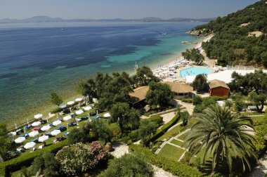 Corfu, nissaki beach