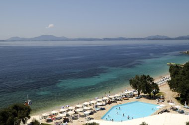 Corfu, nissaki beach