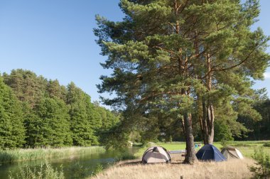 Tent camp