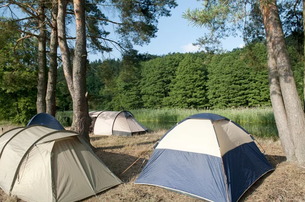 Tent camp — Stock Photo, Image