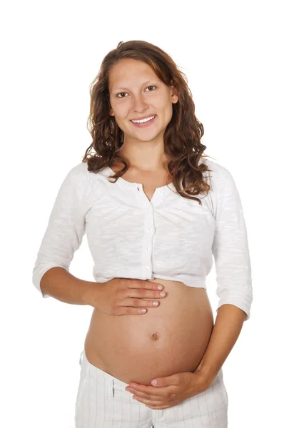 Pregnant young woman — Stock Photo, Image