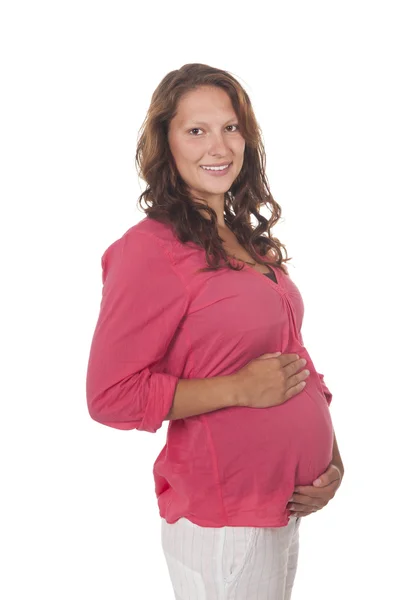 Jovem grávida — Fotografia de Stock