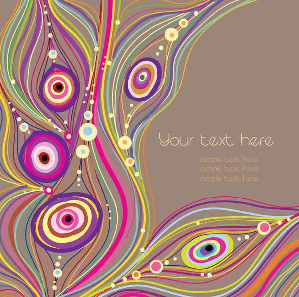 Векторный абстрактный фон