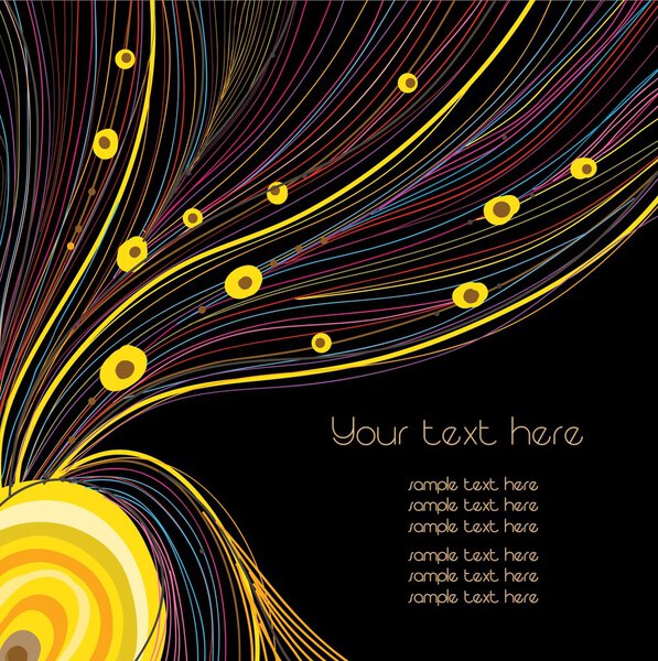 Векторный абстрактный фон