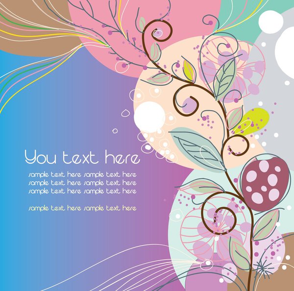 Векторный абстрактный фон