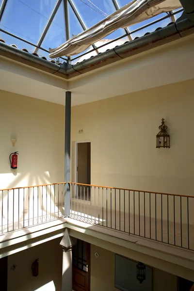 Atterrissage intérieur de l'hôtel en Espagne — Photo