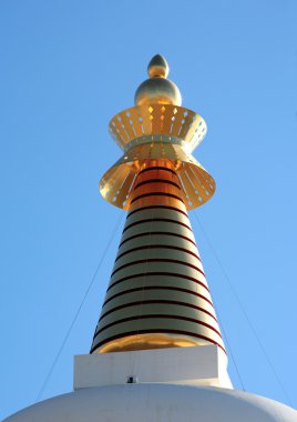 Aydınlanma stupa Budist tapınağı İspanya