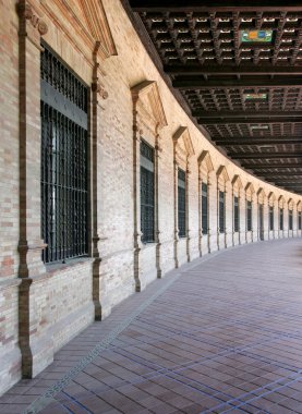 Plaza de espana seville, Endülüs, İspanya