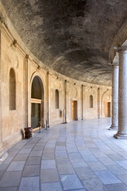 İspanya alhambra palace'nın eski arenada