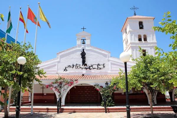 Spanische Kirche an der Costa del Sol — Stockfoto