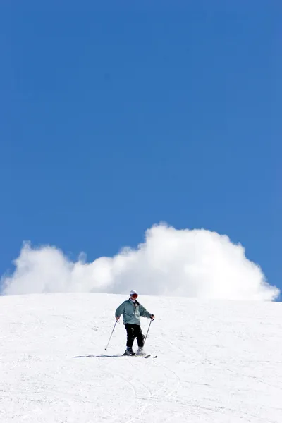 Skipisten des Skigebiets Prodollano in Spanien — Stockfoto