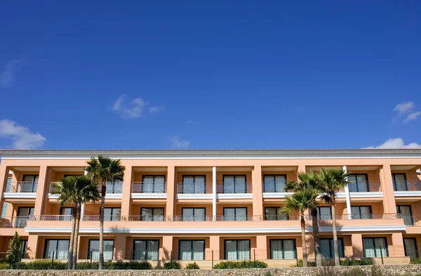 stock image Clean lines of luxury hotel on Spanish beach