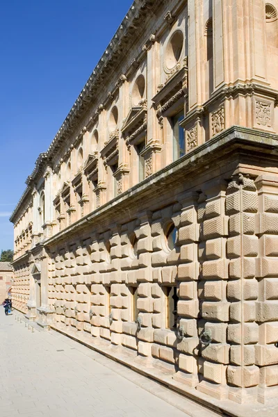 スペインのアルハンブラ宮殿の古代建築 — ストック写真