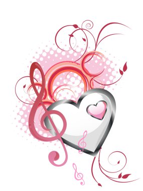 Music background clipart