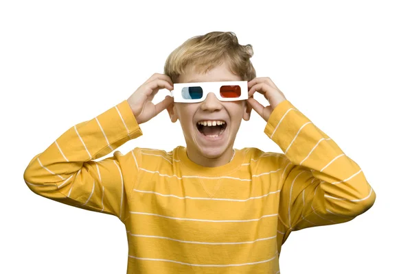 Laughter with 3-d effect — Stock Photo, Image