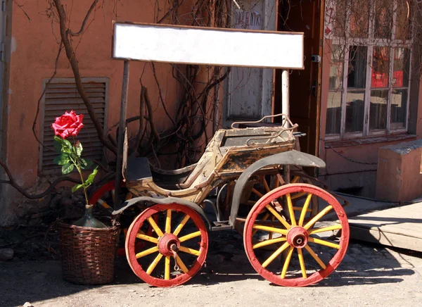 stock image Old cart.