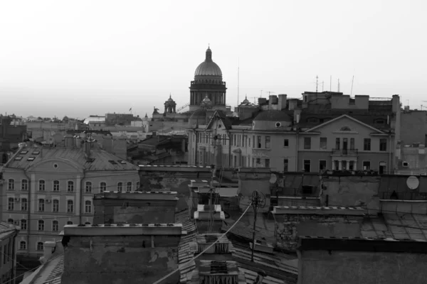 圣彼得斯堡的全景. 免版税图库图片