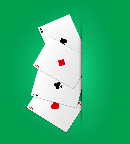 扑克例 — 图库矢量图片