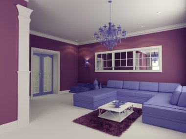 Living room clipart