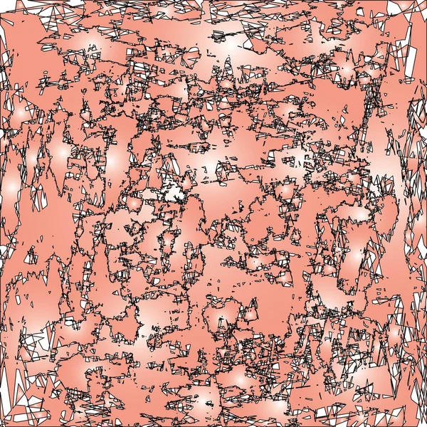 ベクトル イラストのピンク色の花崗岩を描いた — ストックベクタ