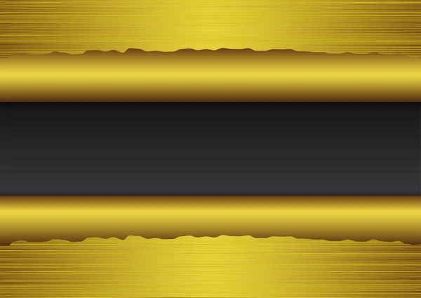 Feuille de bronze rouillée avec rivets — Image vectorielle