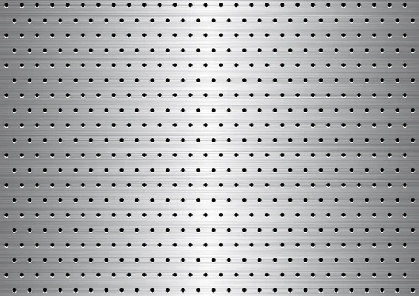 stock vector Shiny metal background with hole