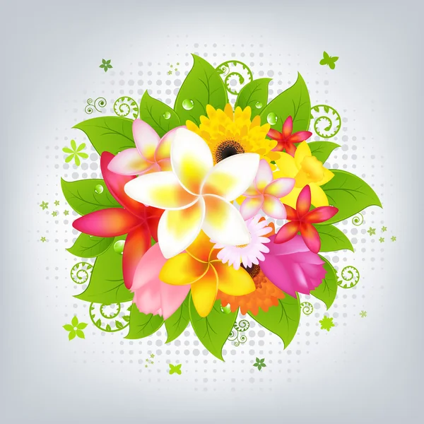 Flower Background — Stock Vector