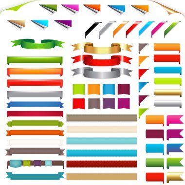 Corners And Ribbon clipart