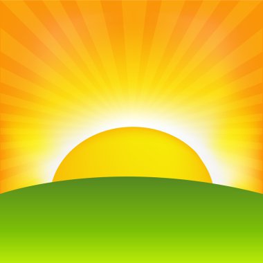 Sunrise clipart